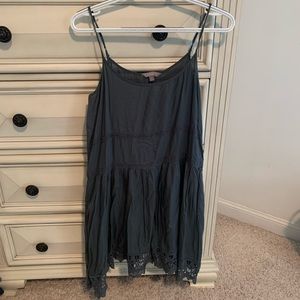 Rubbish | Mini Dress with Crochet Trim NWOT